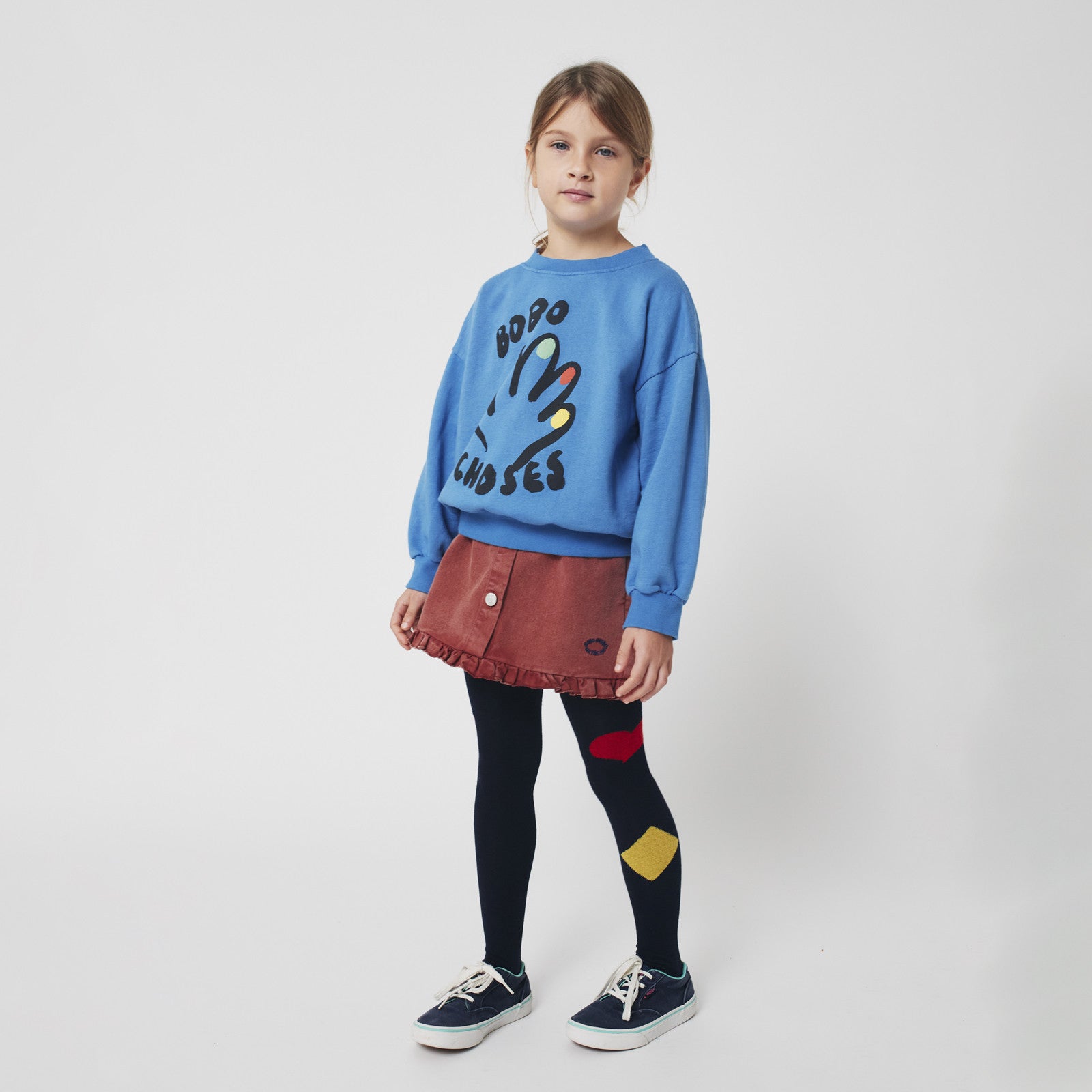 Jupe à volants Tic Tac Toe Brown