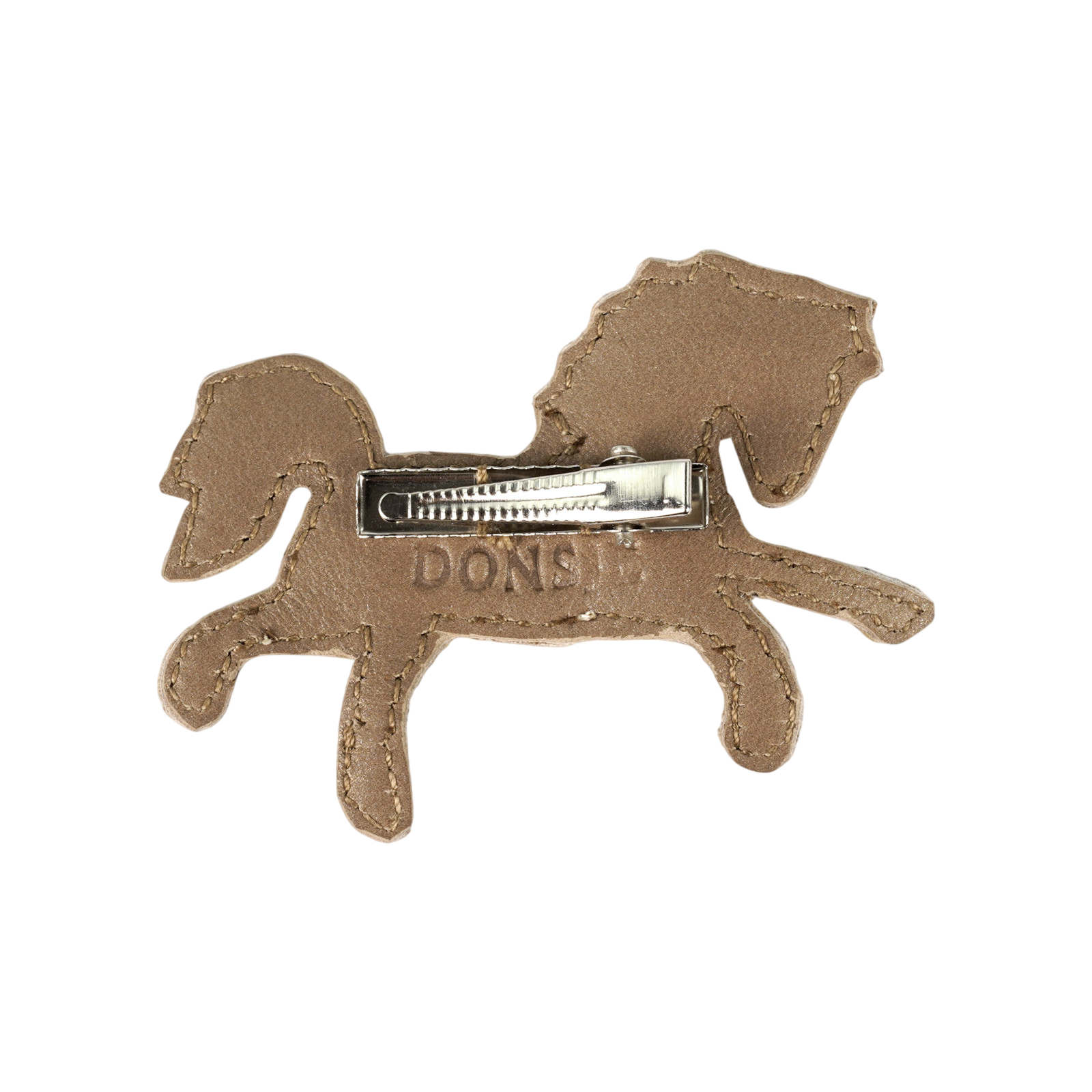 Pince à cheveux Pony Truffle Metallic Nubuck