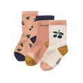 Lot de 3 chaussettes Silas Berry Pale Tuscany