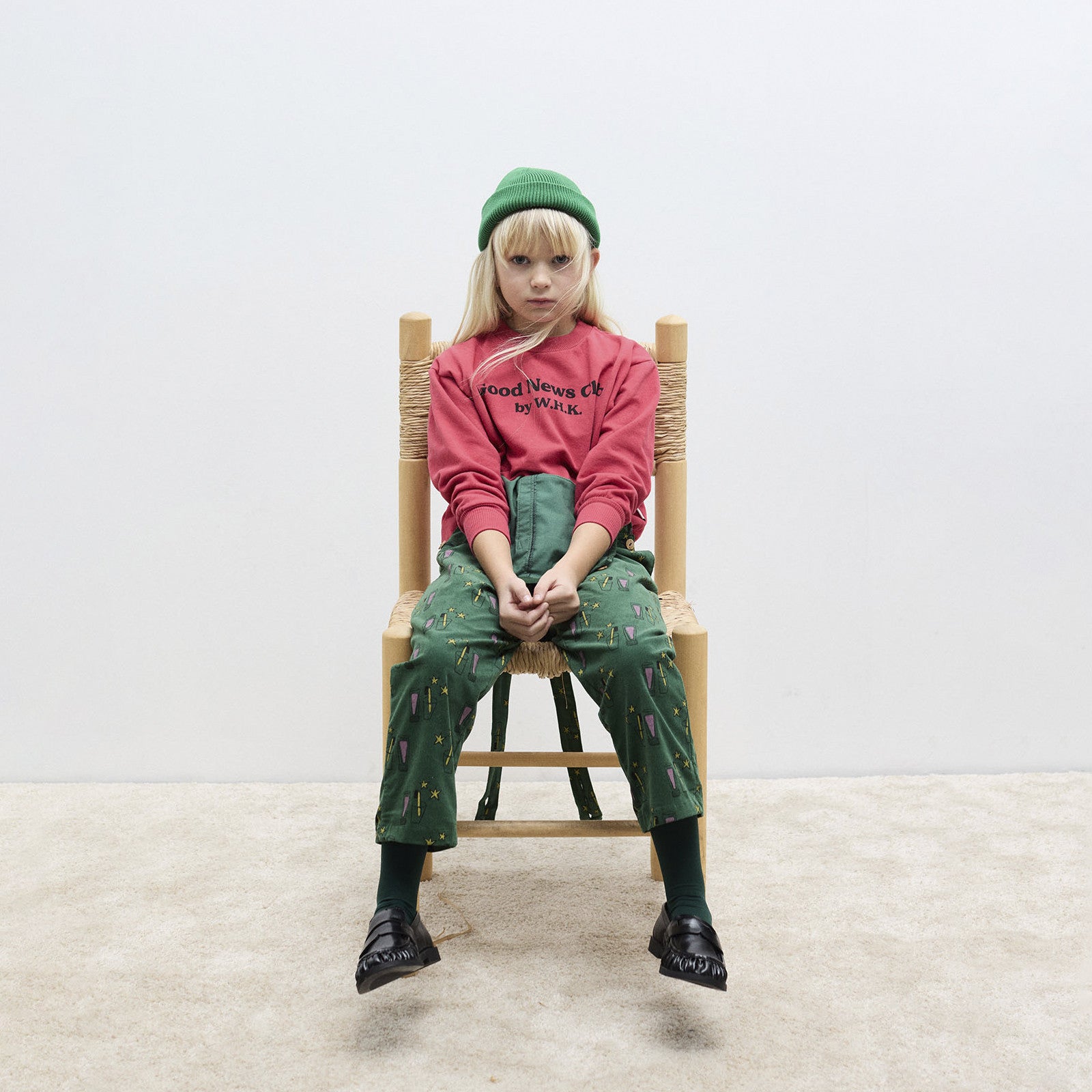 Sweatshirt Good News Red