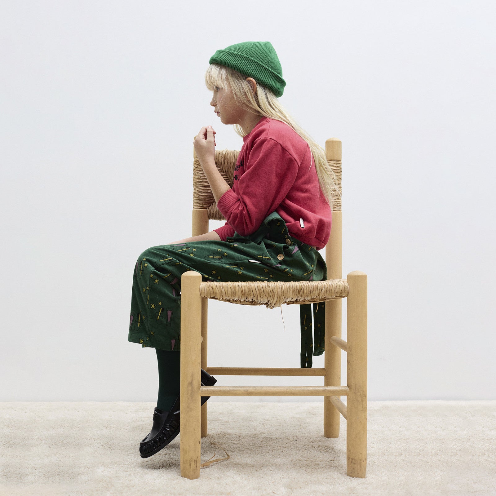 Sweatshirt Good News Red