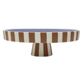 Toppu large serving platter Caramel Lavender