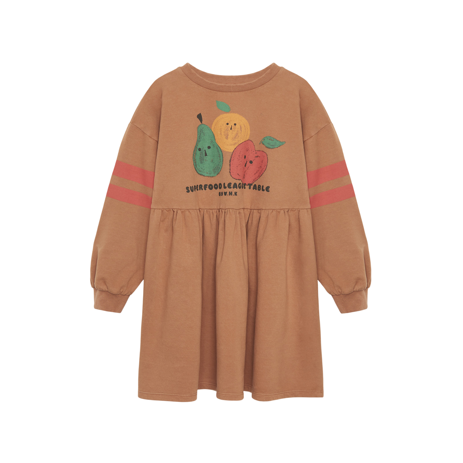 Dress Fruity Stripes Brown