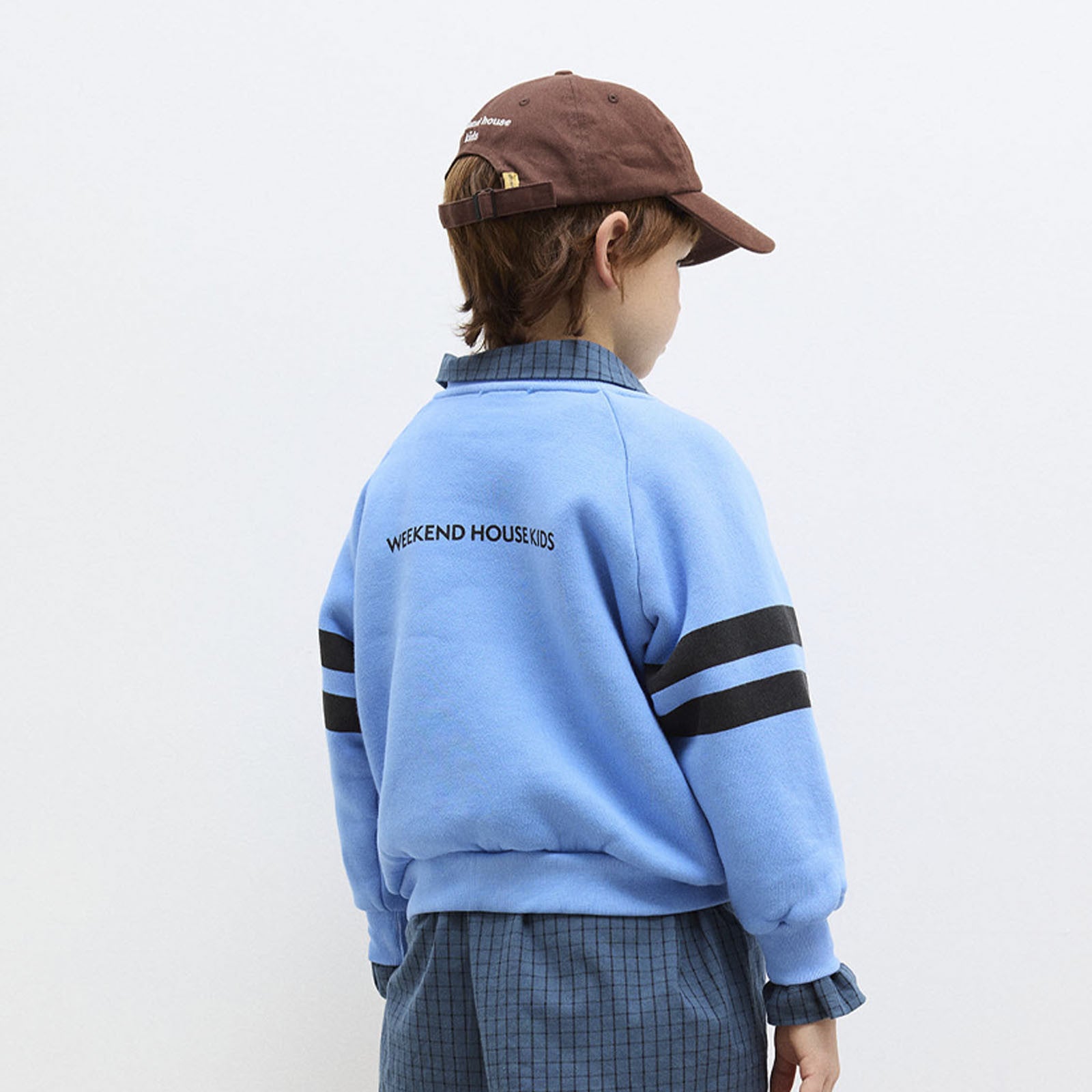 Sweatshirt WHK Logo Soft Blue