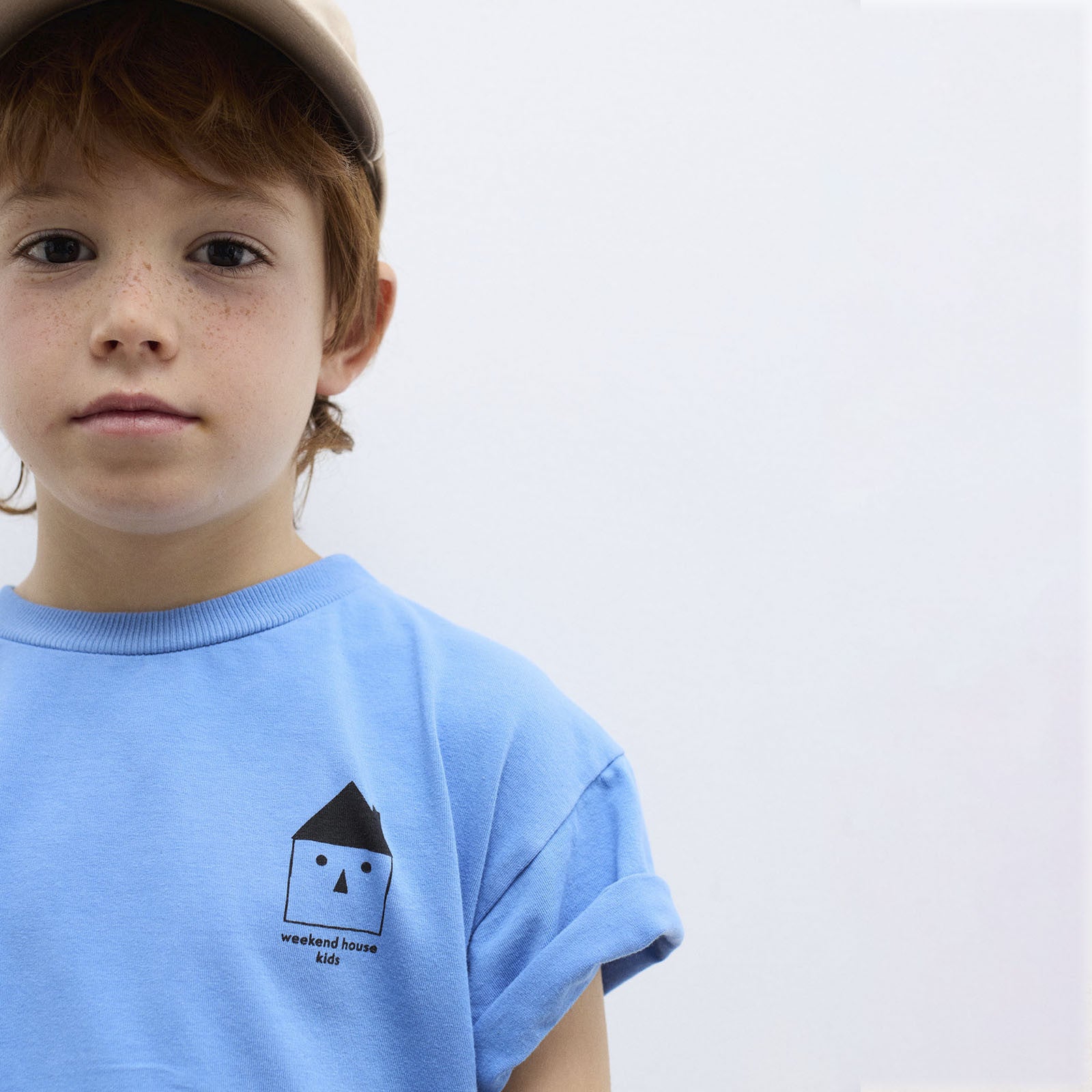 T-Shirt WHK Logo Soft Blue