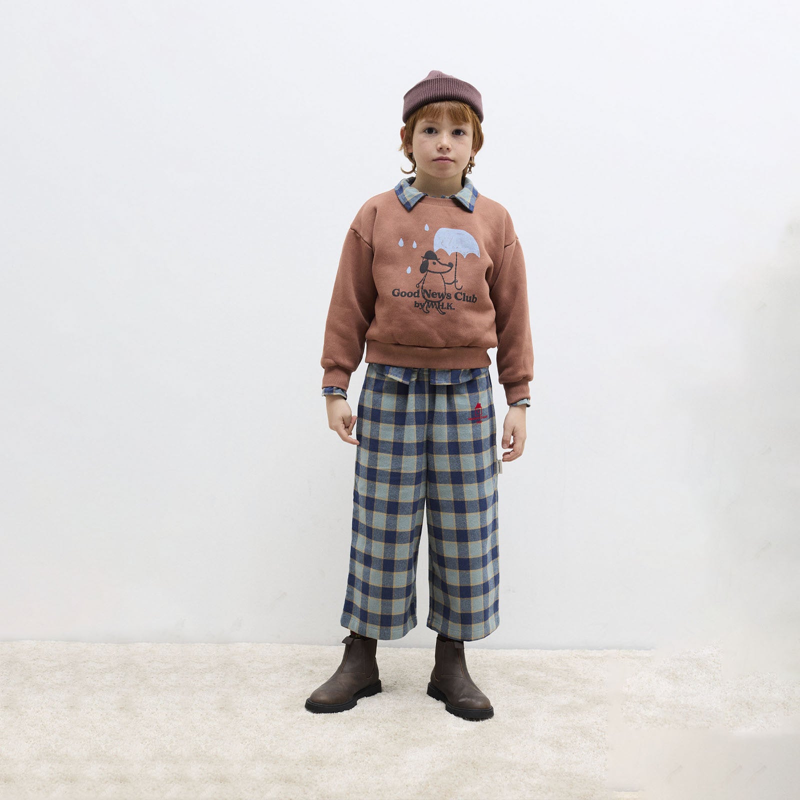 Sweatshirt Rainy Dog Brown