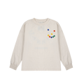 Langarmshirt Thanks Offwhite