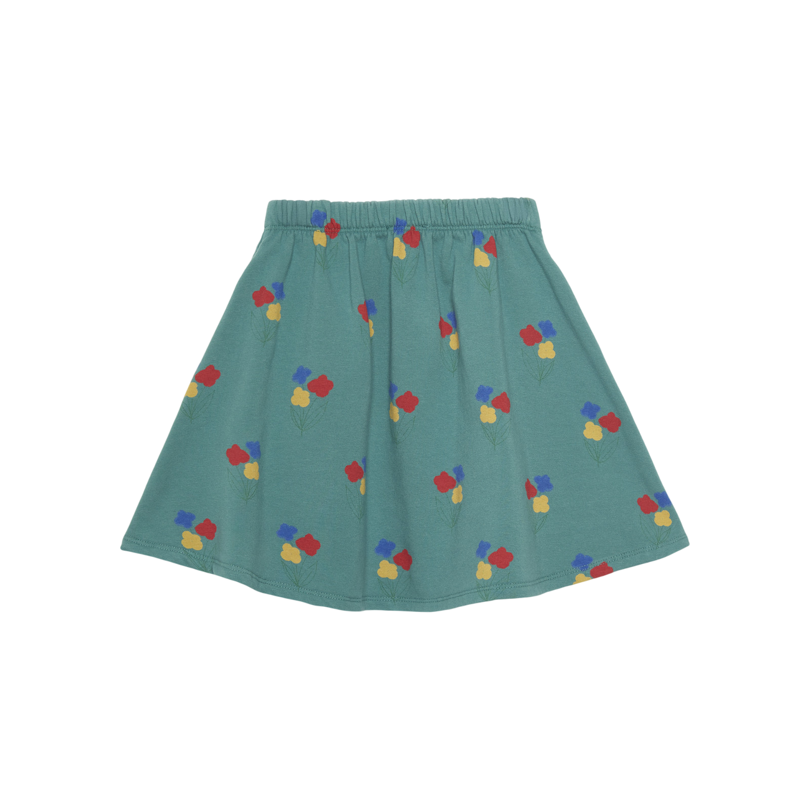 Rock Flowers All Over Green