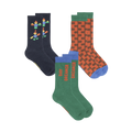 Socken 3er-Set Day Dreamer Multicolor