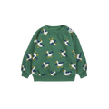 Baby sweatshirt La Oca All Over Green