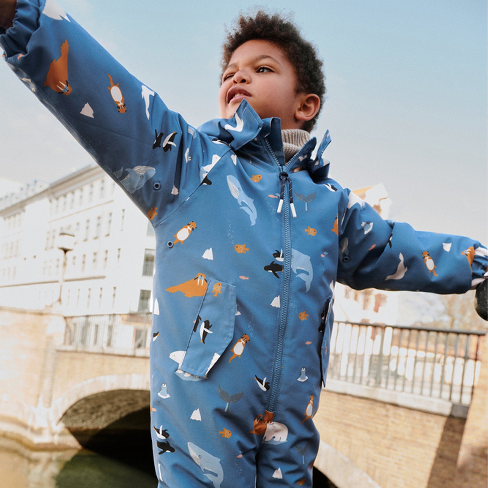 Combinaison de ski Maddy Arctic Sea Ocean View