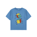 T-shirt Roll The Dice Blue