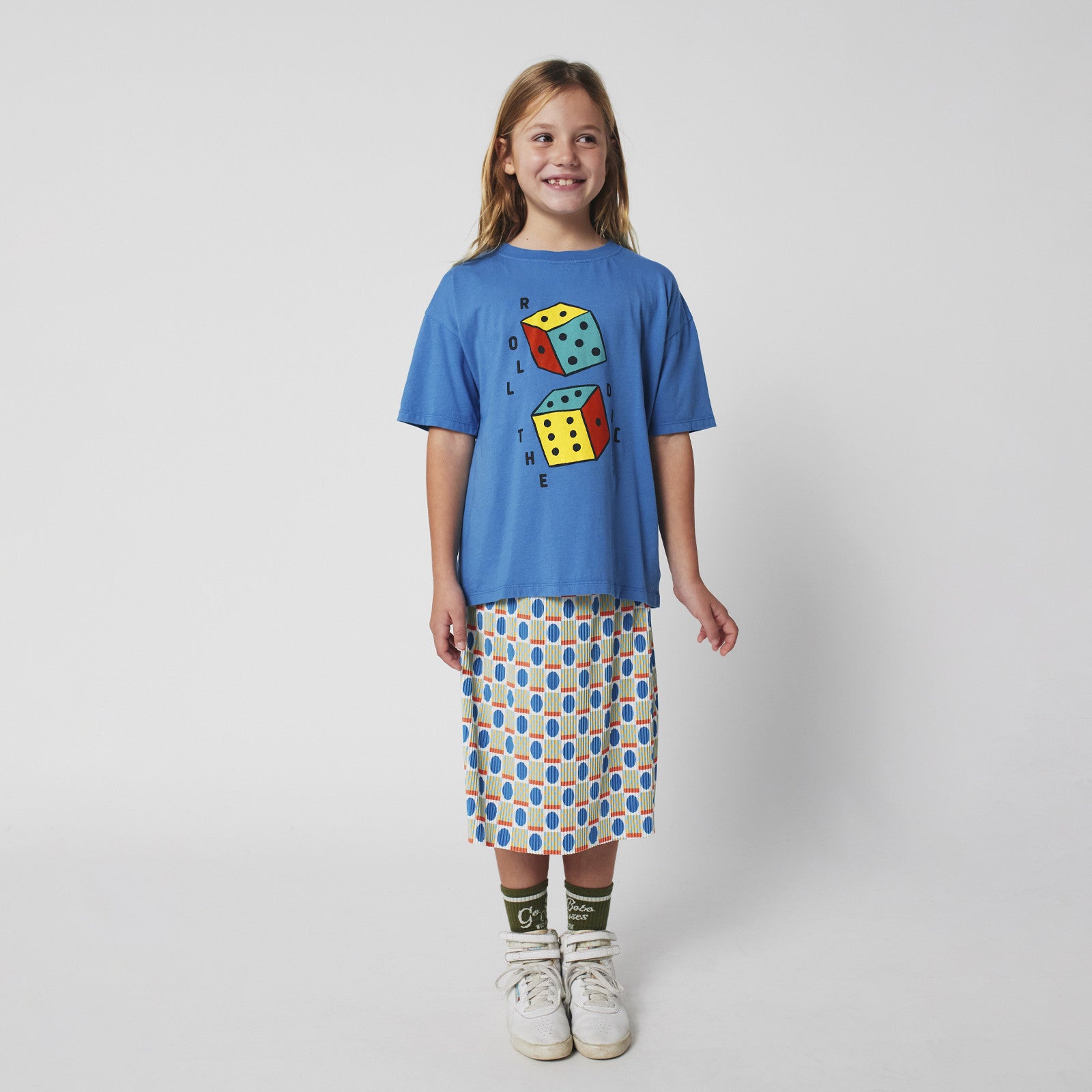 T-Shirt Roll The Dice Blue