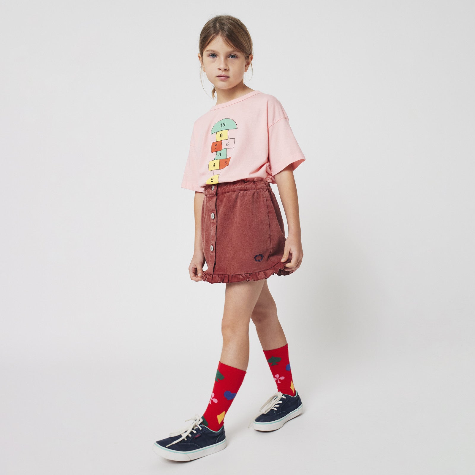 T-shirt Hopscotch Pink