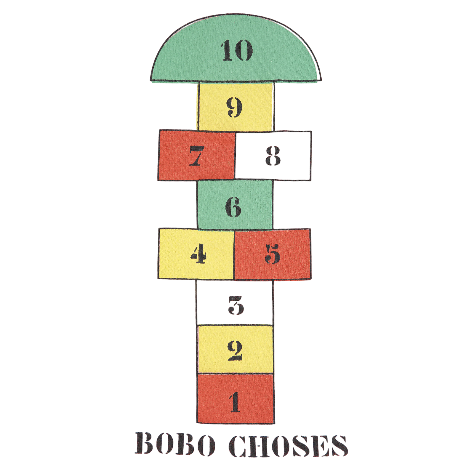 T-shirt Hopscotch Pink