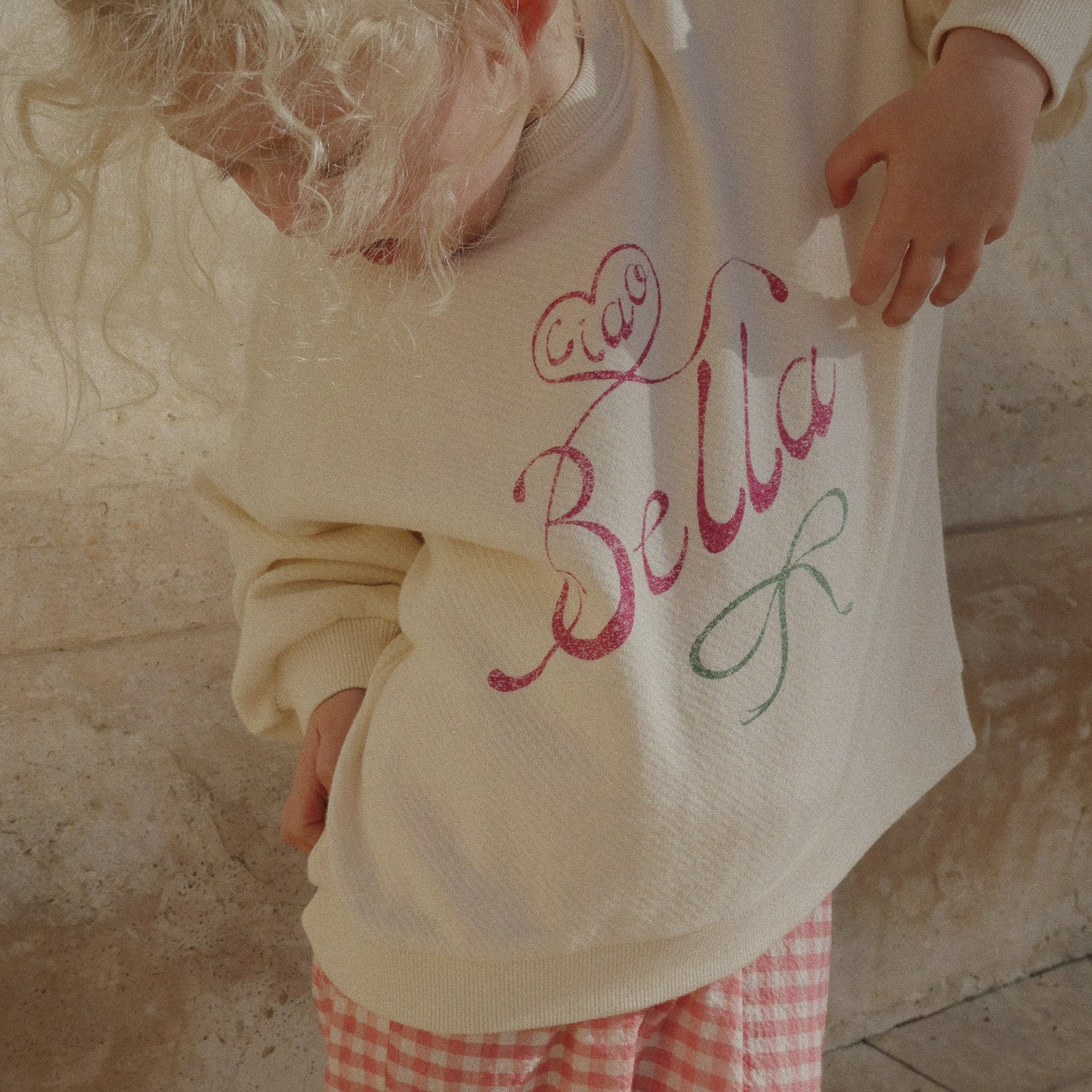 Sweatshirt RHW x KS Bella Antique White