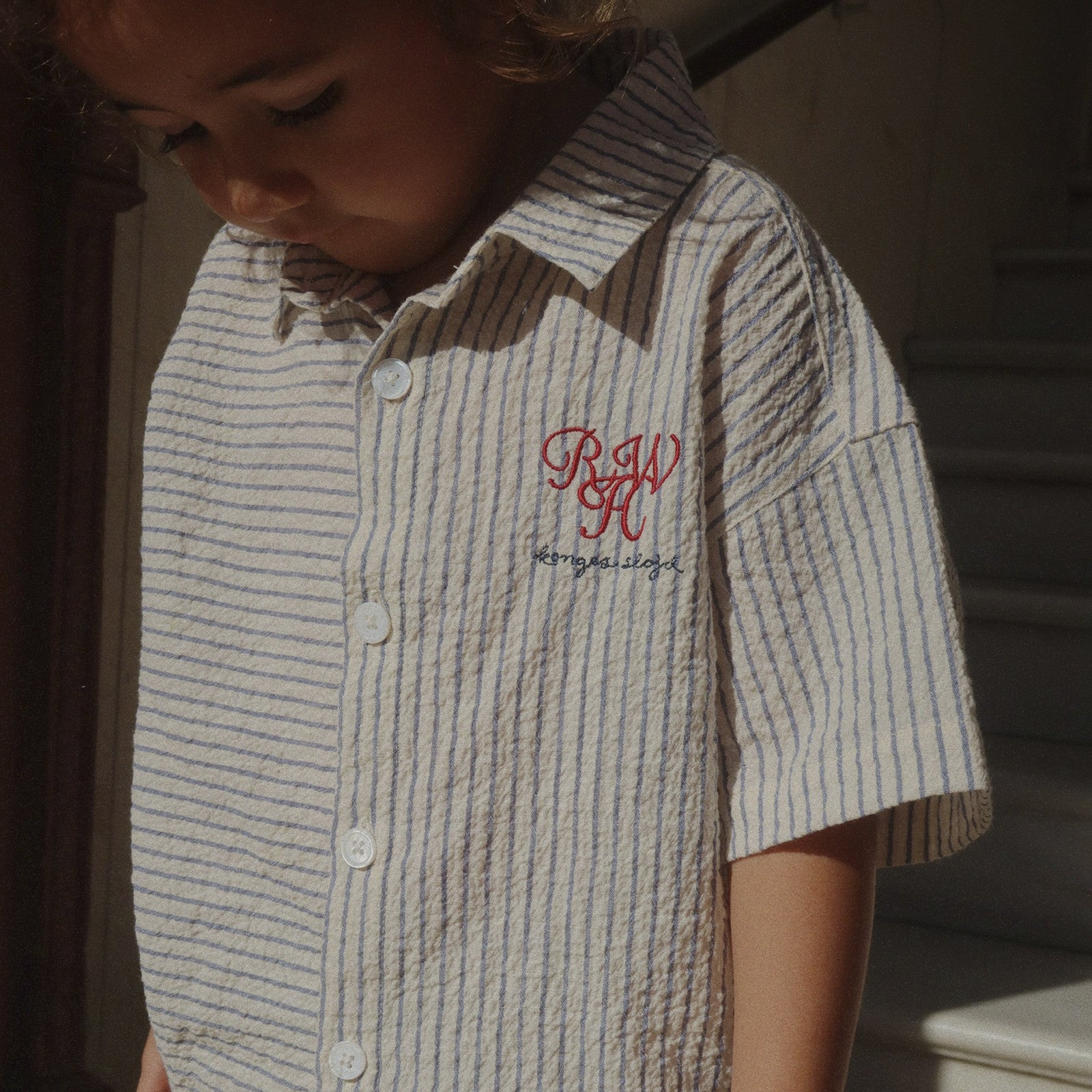 Shirt RHW X KS Duo Stripe Bluie