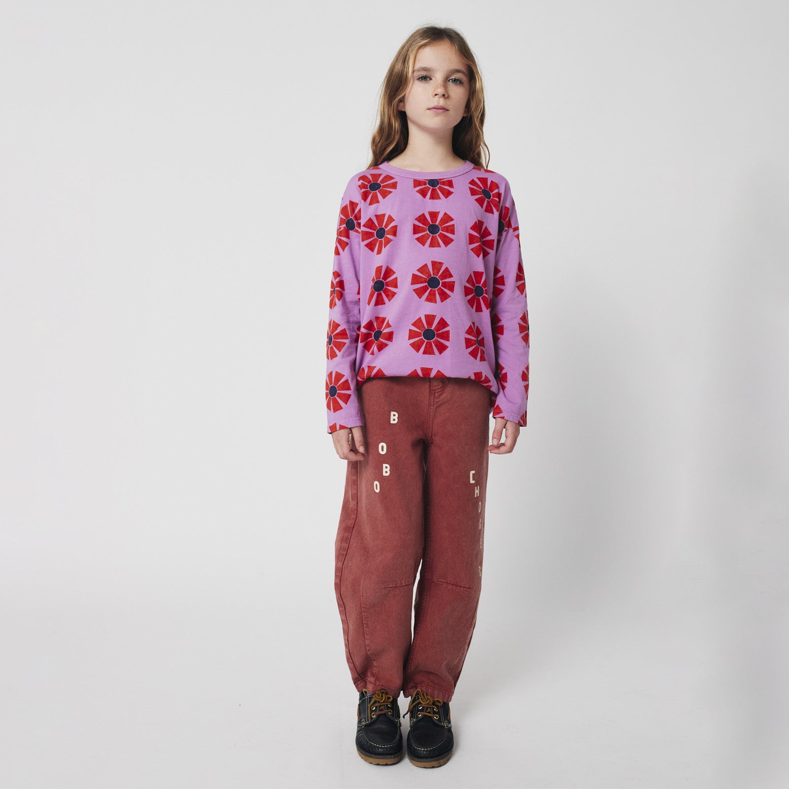 Long sleeve shirt Kaleidoscope All Over Purple