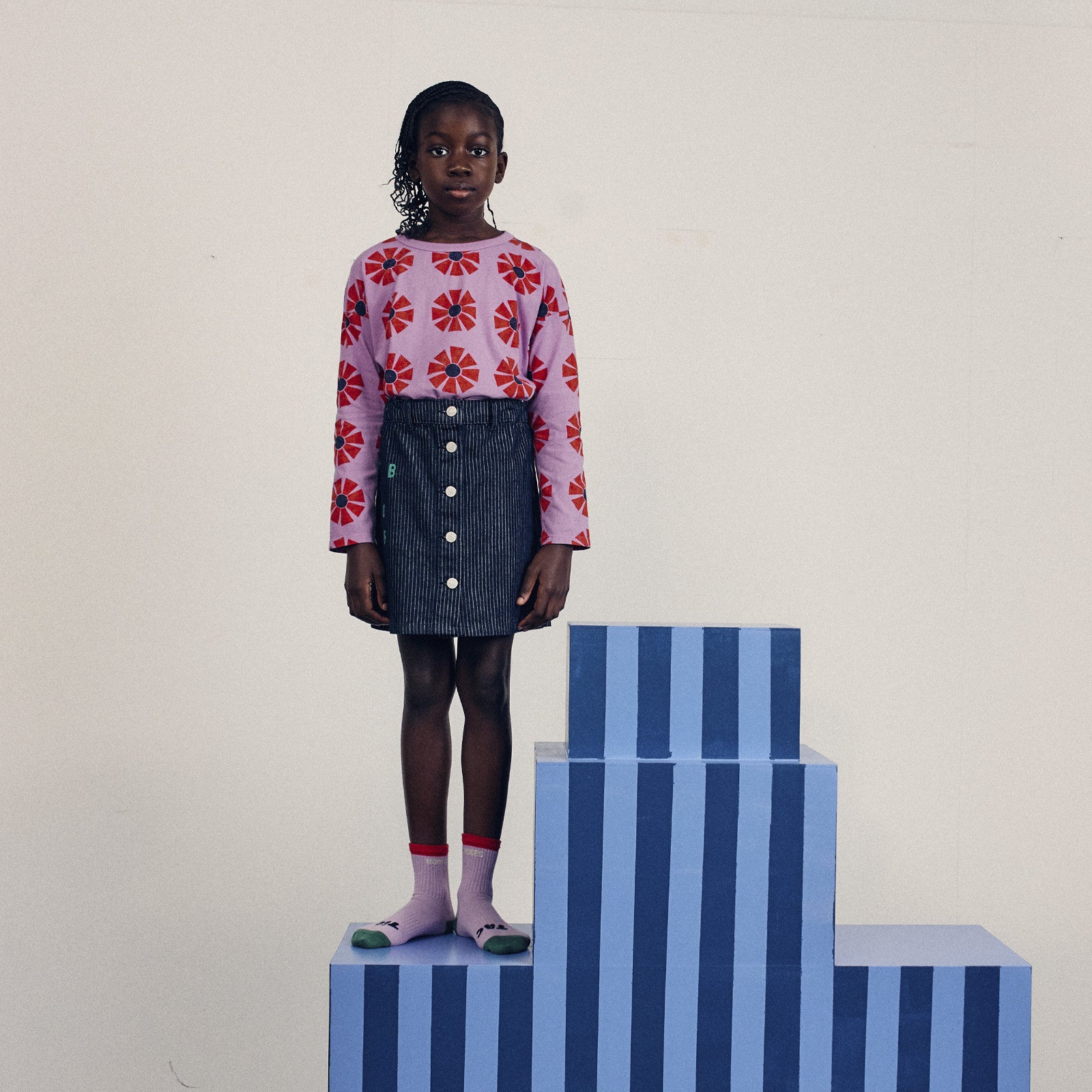 Long sleeve shirt Kaleidoscope All Over Purple