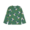 Long sleeve shirt La Oca All Over Green