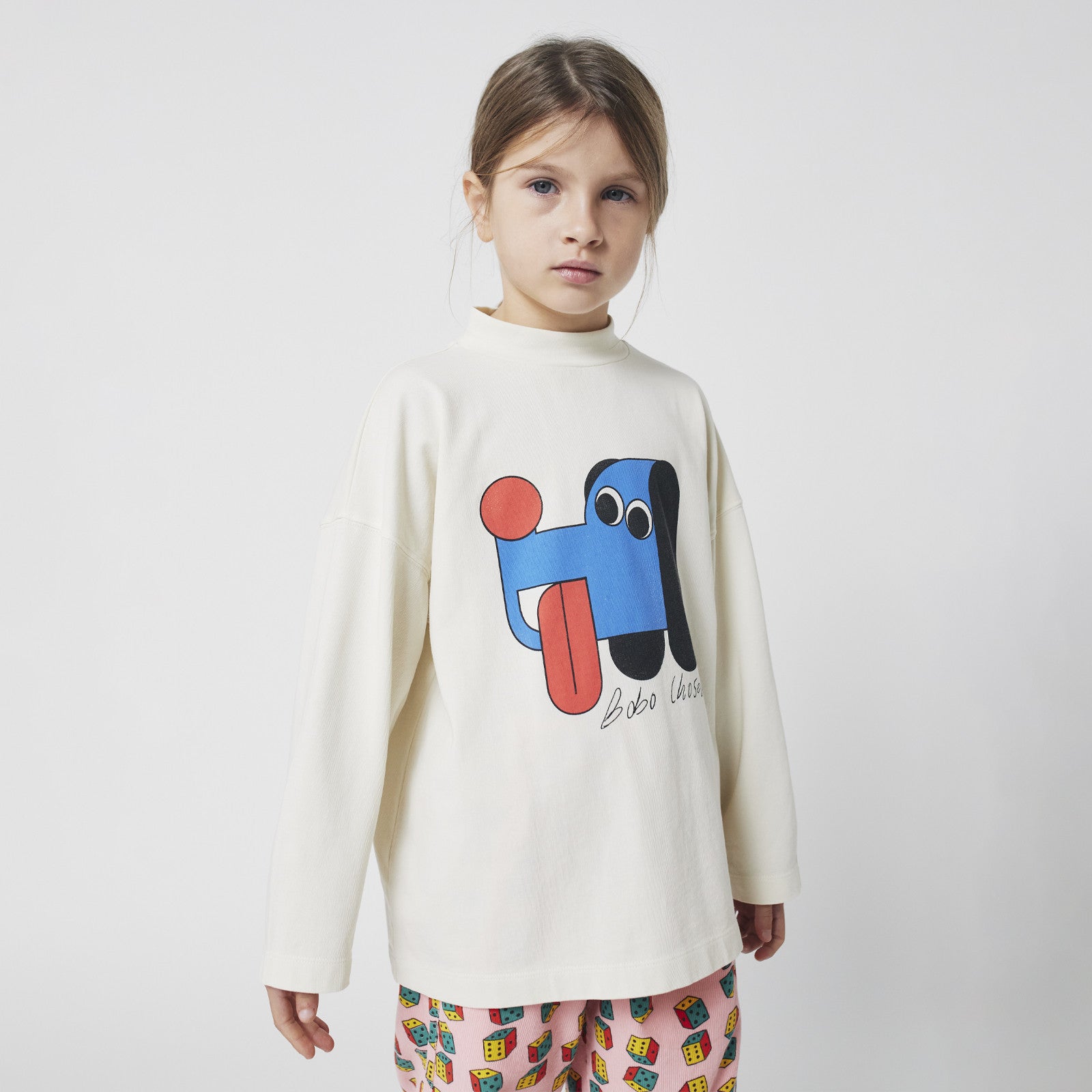 Long sleeve shirt Doggy Mate Offwhite