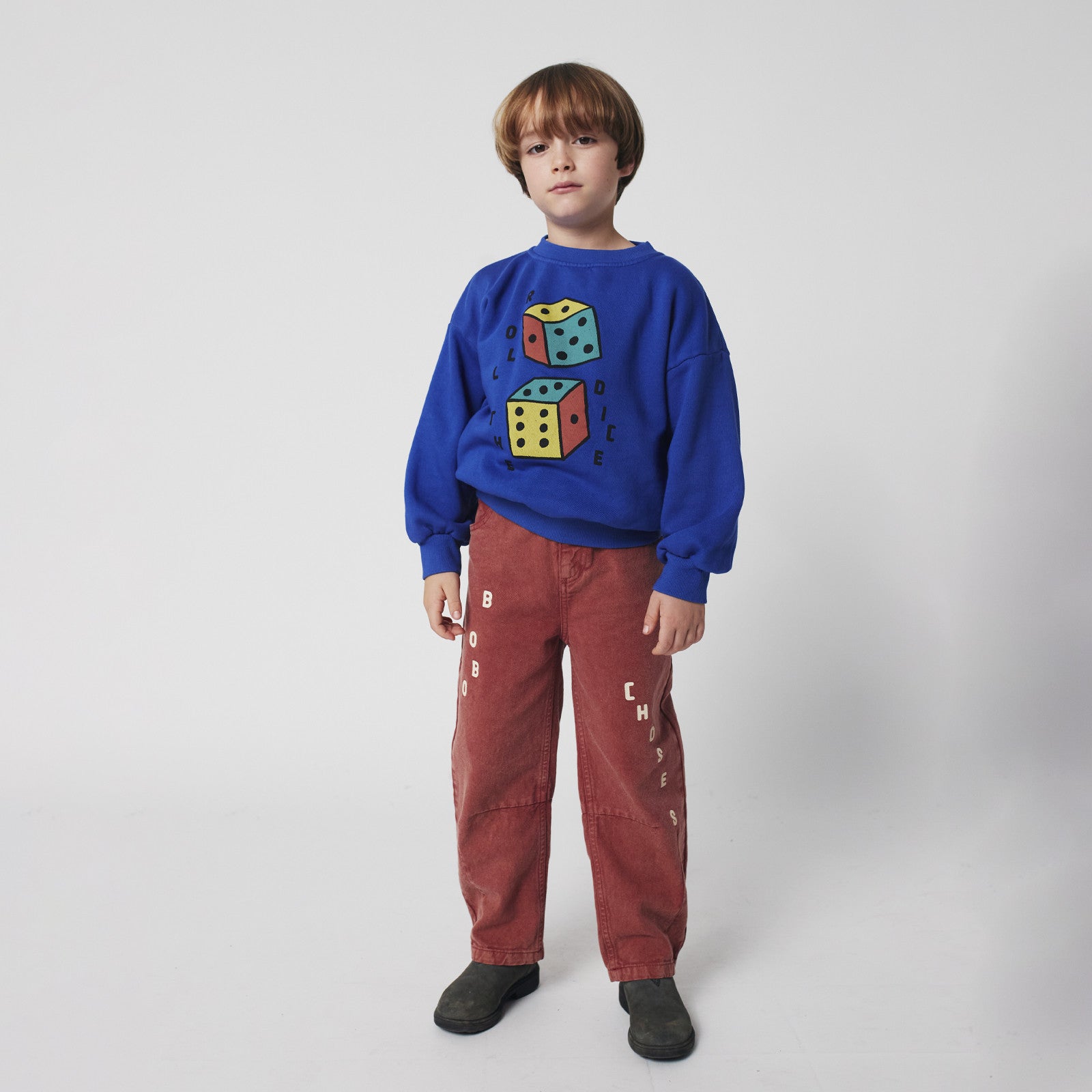 Sweatshirt Roll The Dice Blue