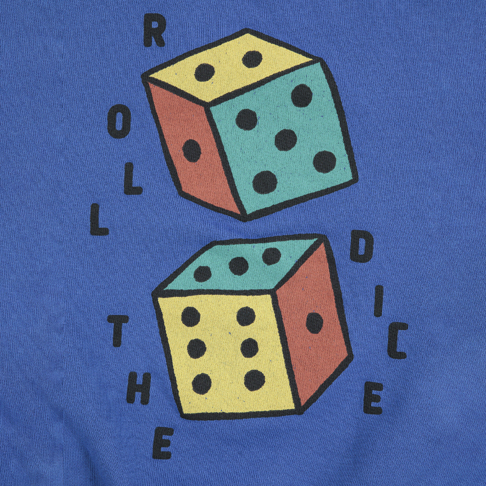Sweatshirt Roll The Dice Blue