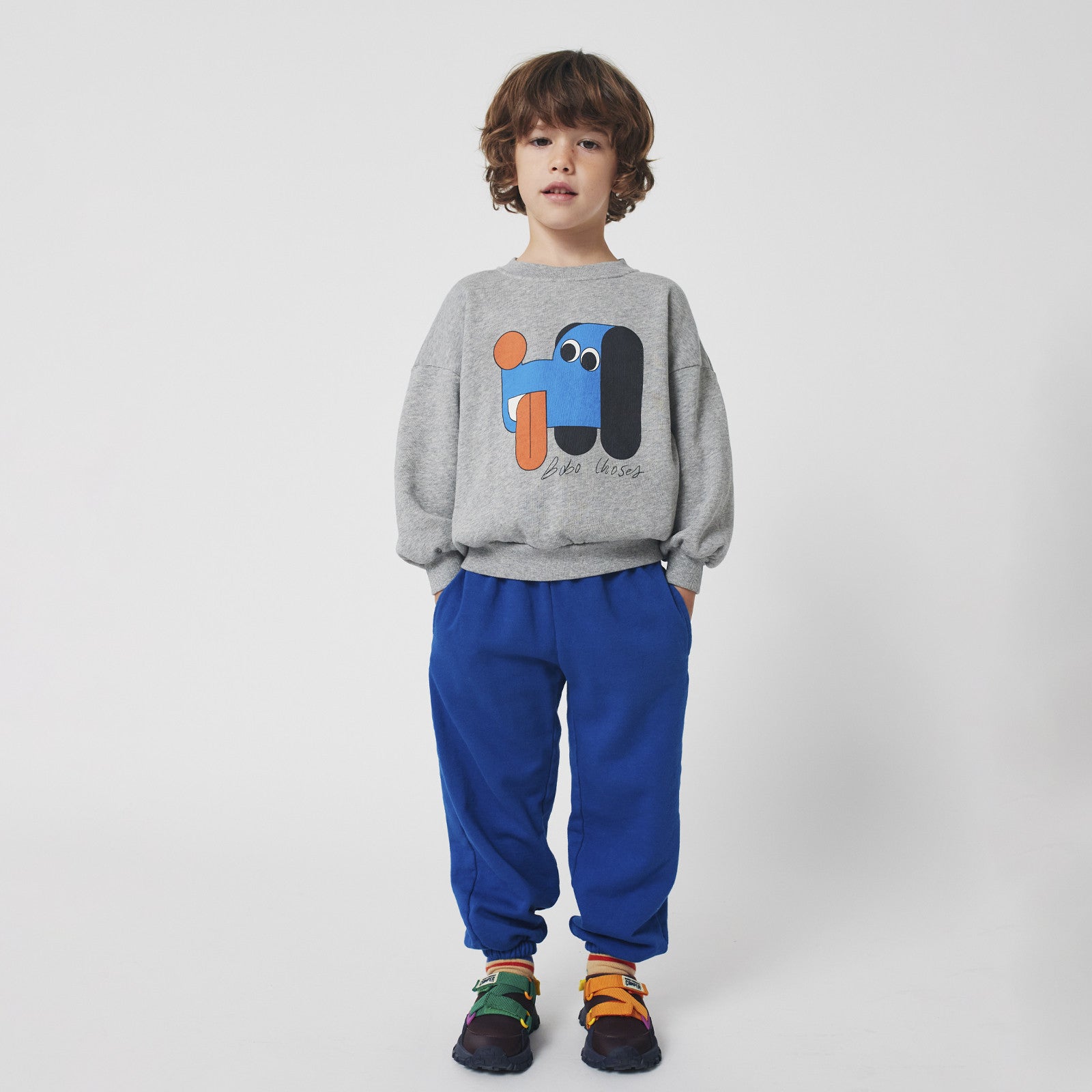 Sweatshirt Doggy Mate Heather Gray