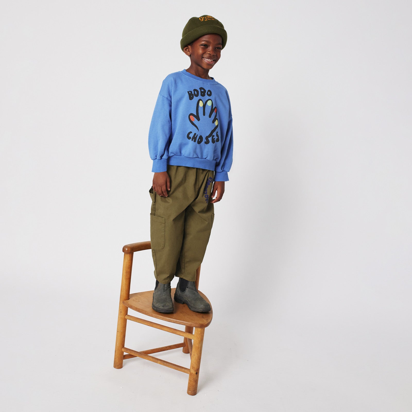 Sweatshirt High Five Blue