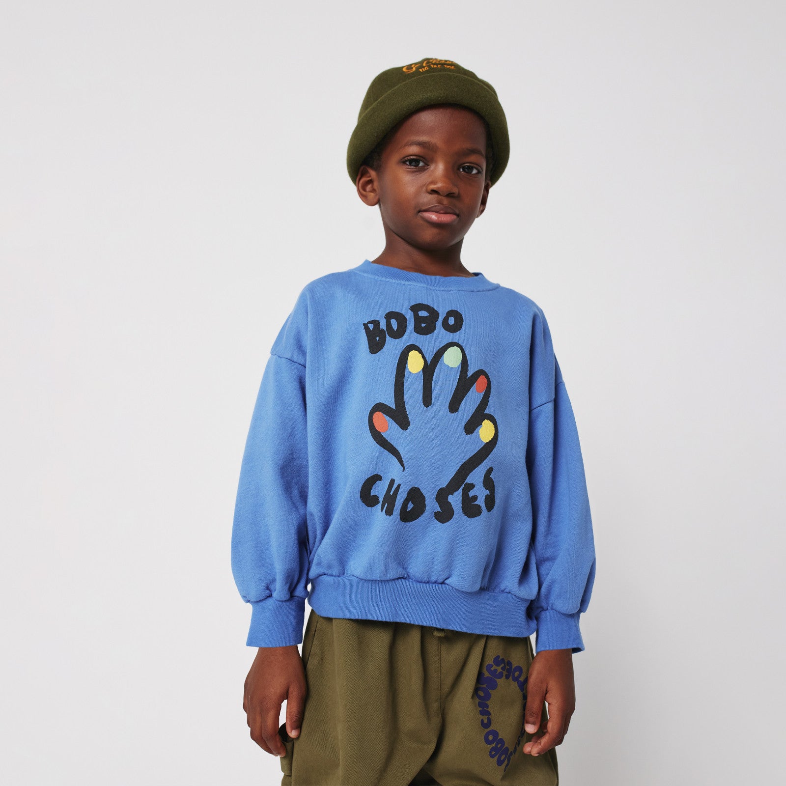 Sweatshirt High Five Blue