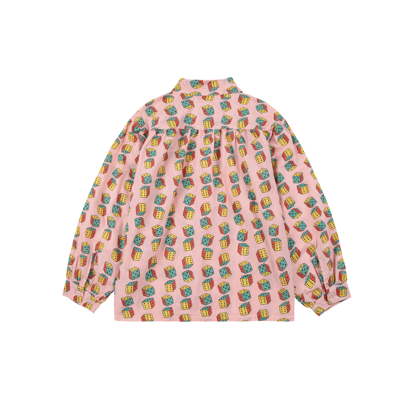 Blouse Dices All Over Pink