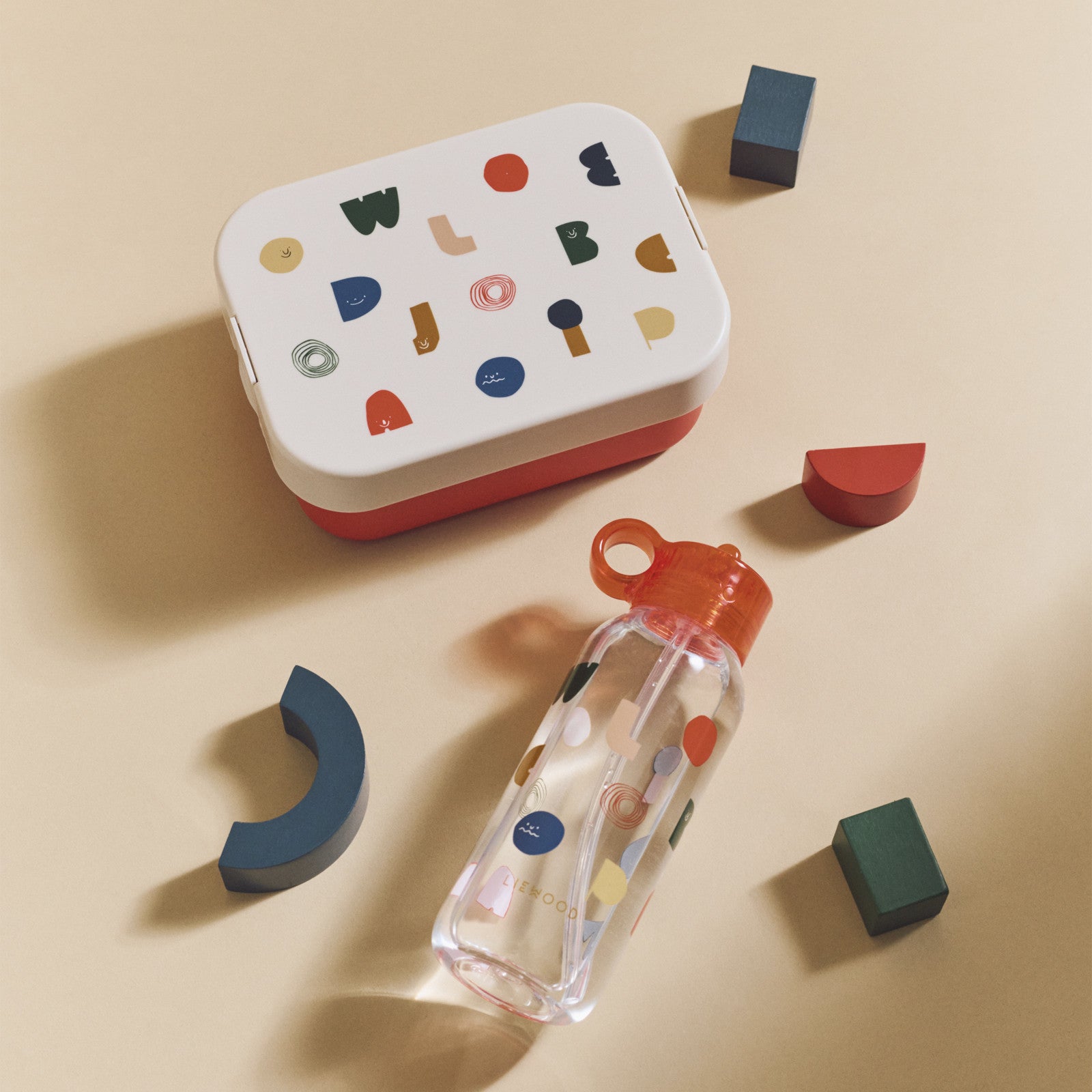 Lunchbox Set Chelsey Printed Characters Sandy