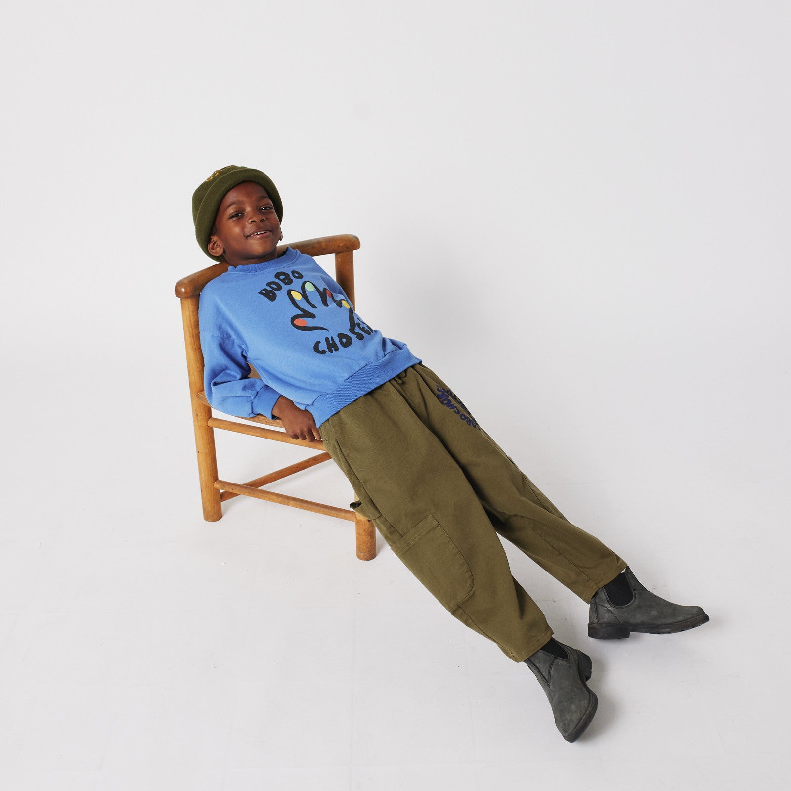 Tic Tac Toe Cargo Khaki Pants