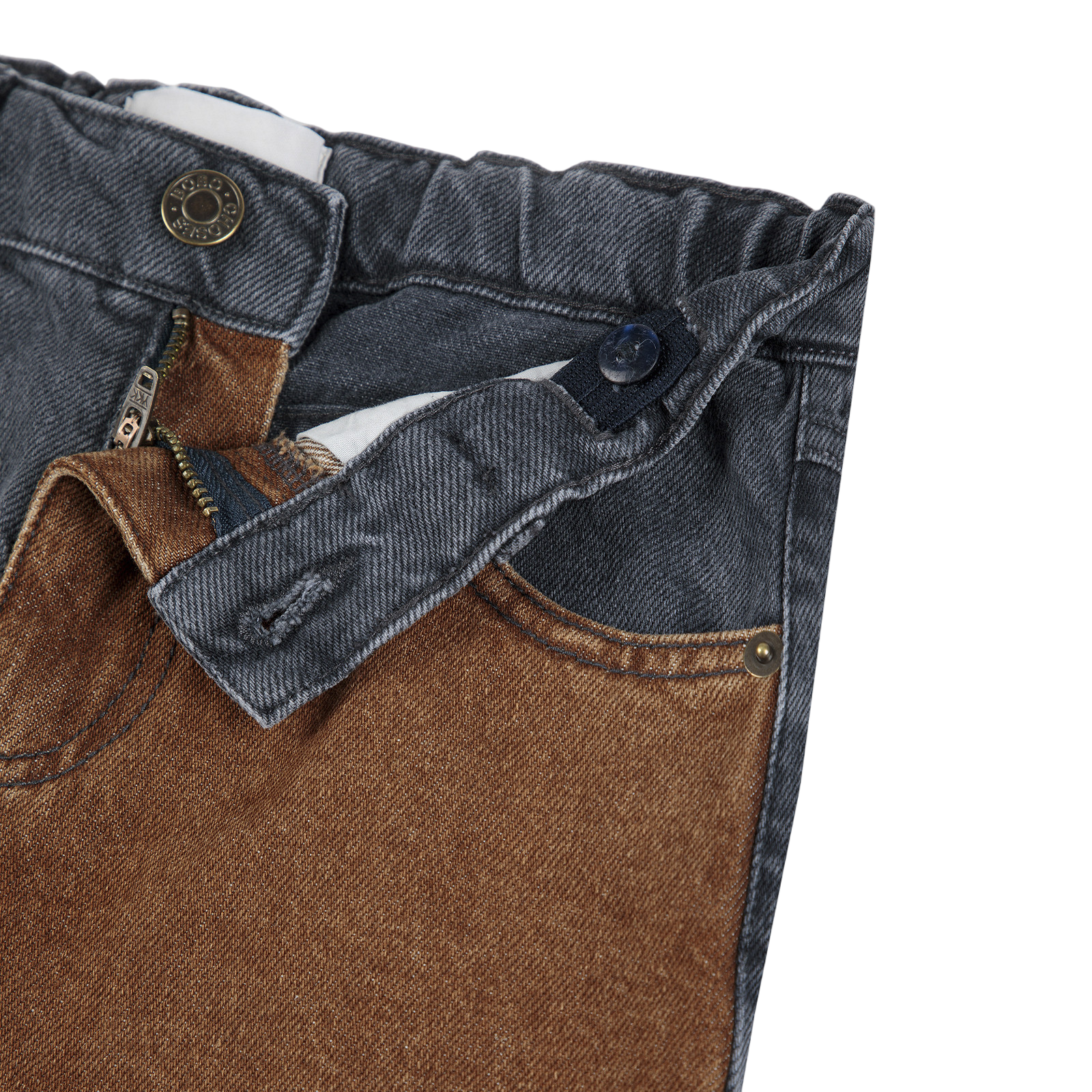 Jeans Bobo Choses Color Block Denim Multicolor