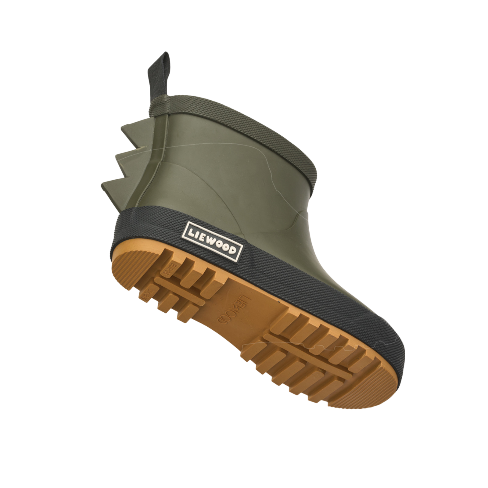 Jesse Dino Thermo Army Brown rubber boots