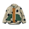 Jacket Noam Pile Spot Dots Mist