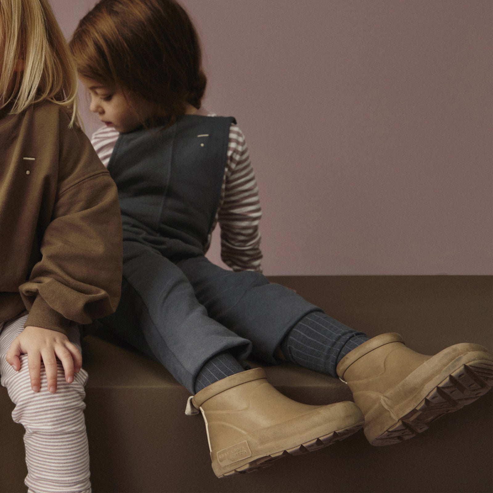 Chaussettes de genou Blue Grey