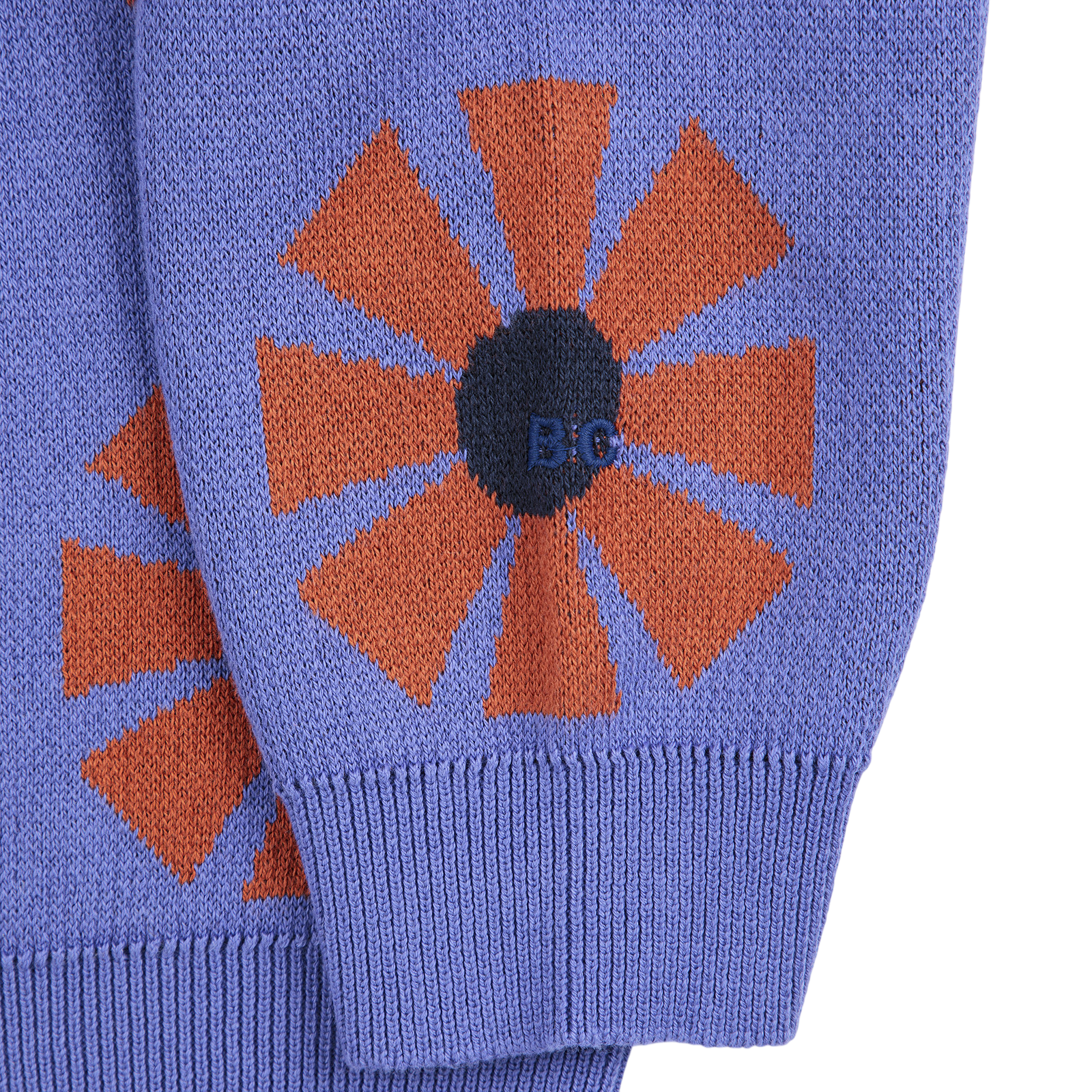 Pull-over Kaléidoscope Jacquard Purple