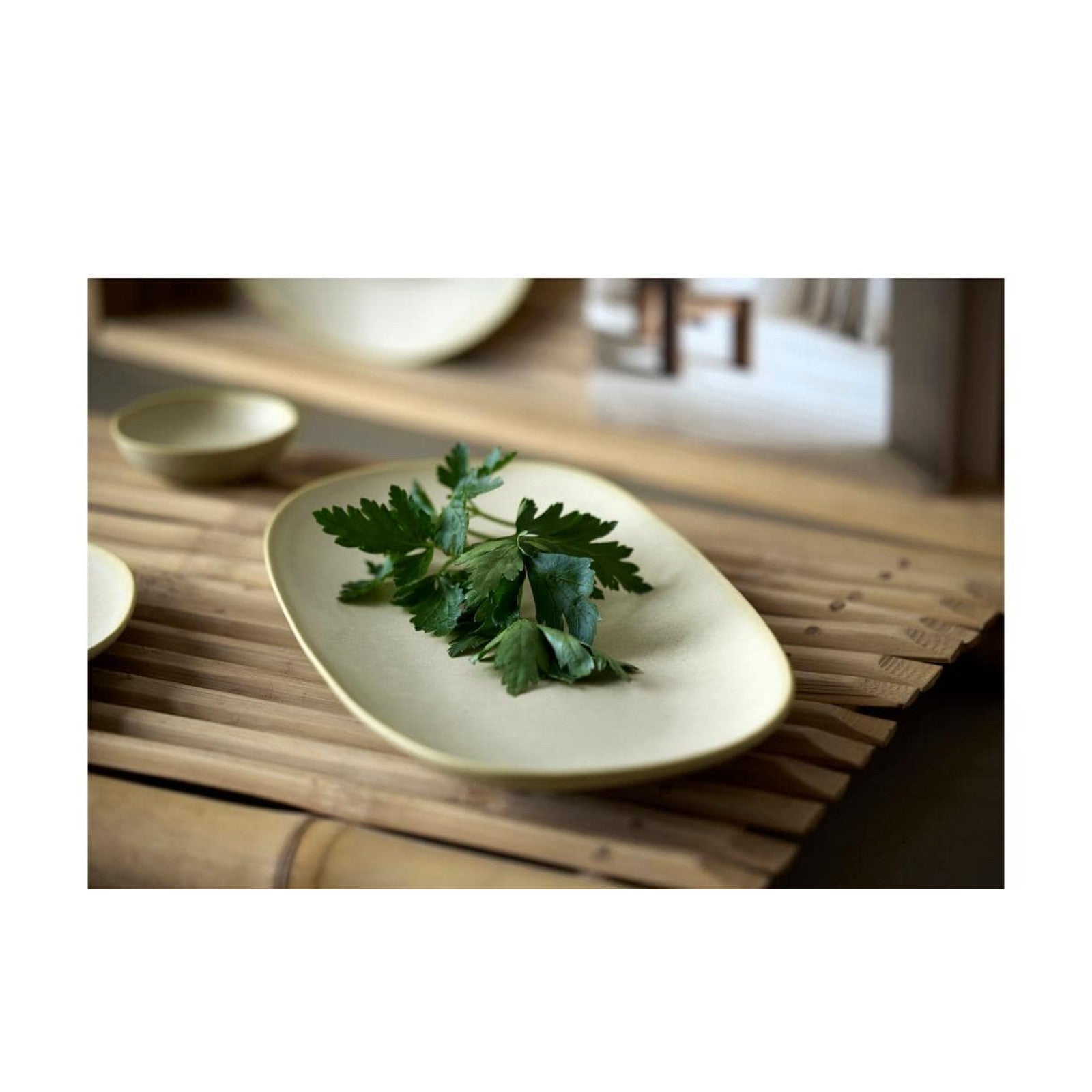 Villa Collection serving platter Shoku Beige