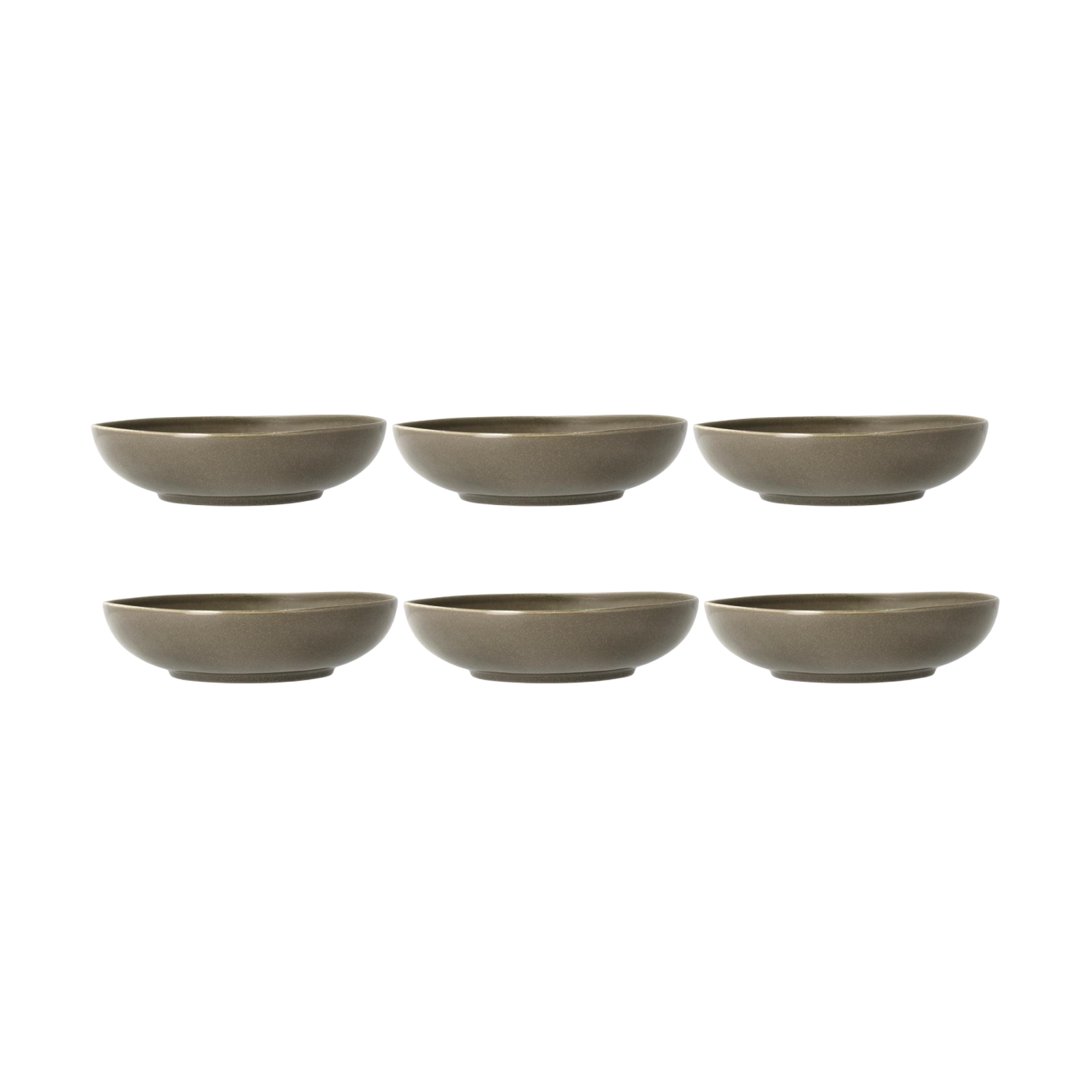 Villa Collection bowl Shoku 23 cm, 6 pieces, brown