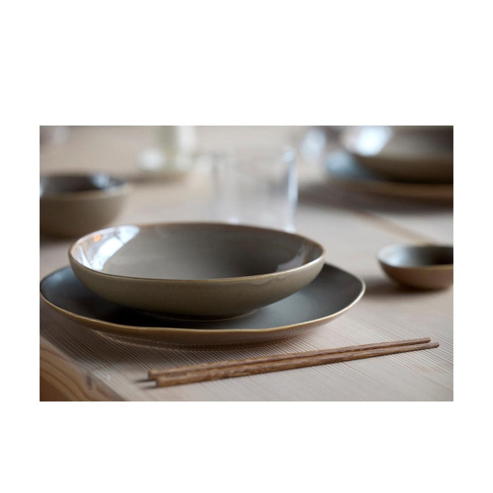 Villa Collection bowl Shoku 23 cm, 6 pieces, brown