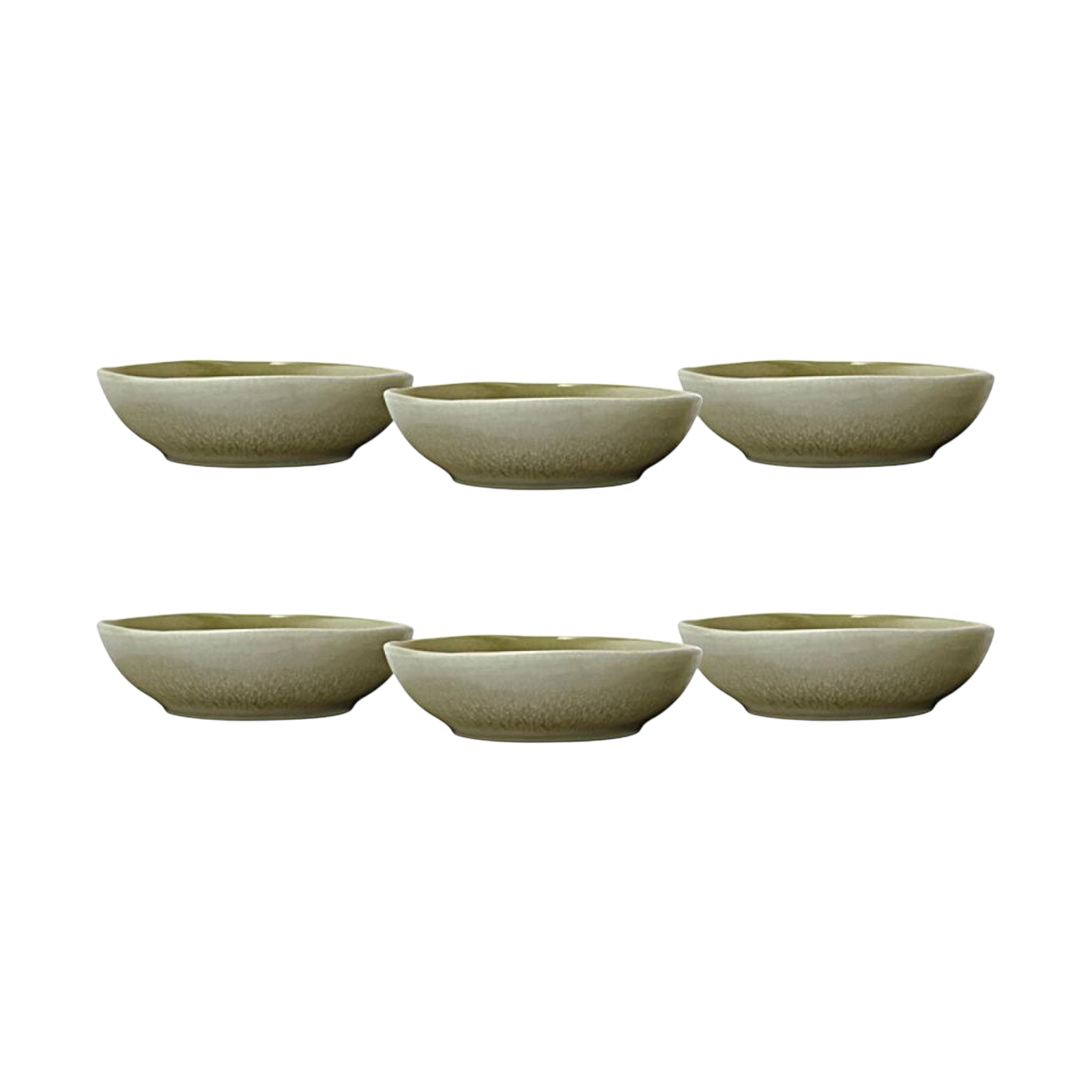 Villa Collection sauce boat Shoku 9 cm, 6 pieces, green