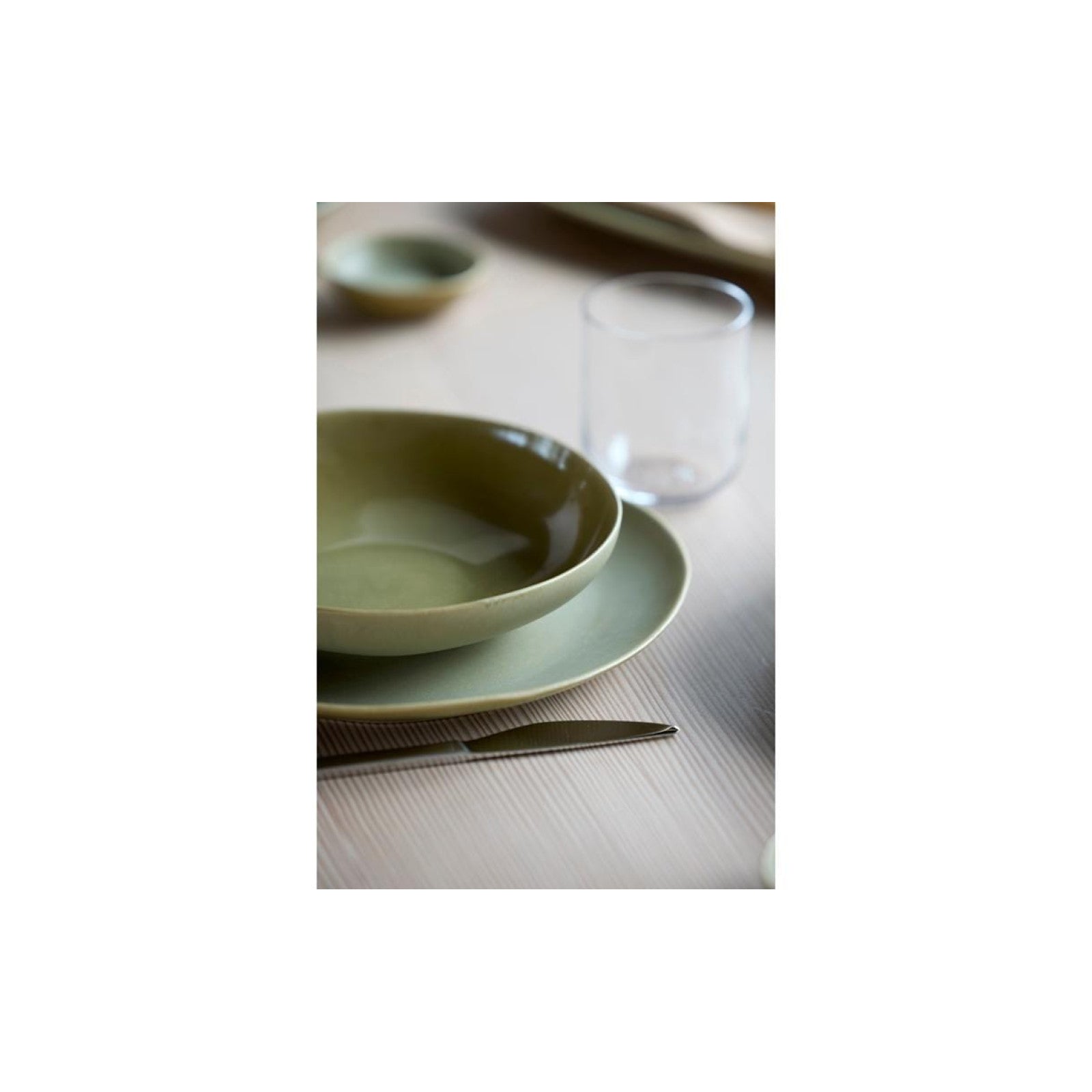 Villa Collection Assiette à déjeuner et à dessert Shoku Ø 20 cm, 6 pièces, Vert