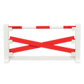 Mini-Pferd Sprung Crossed rails