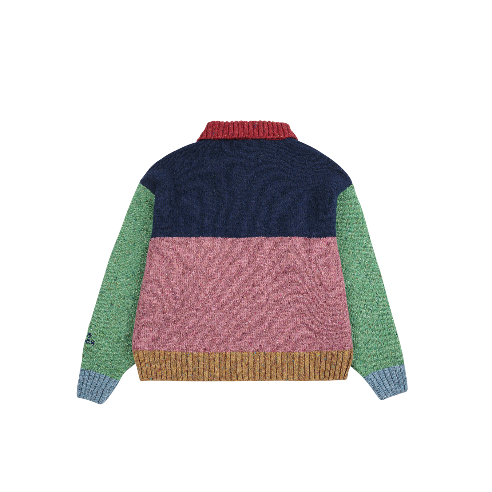 Cardigan Bobo Choses Color Block Multicolor
