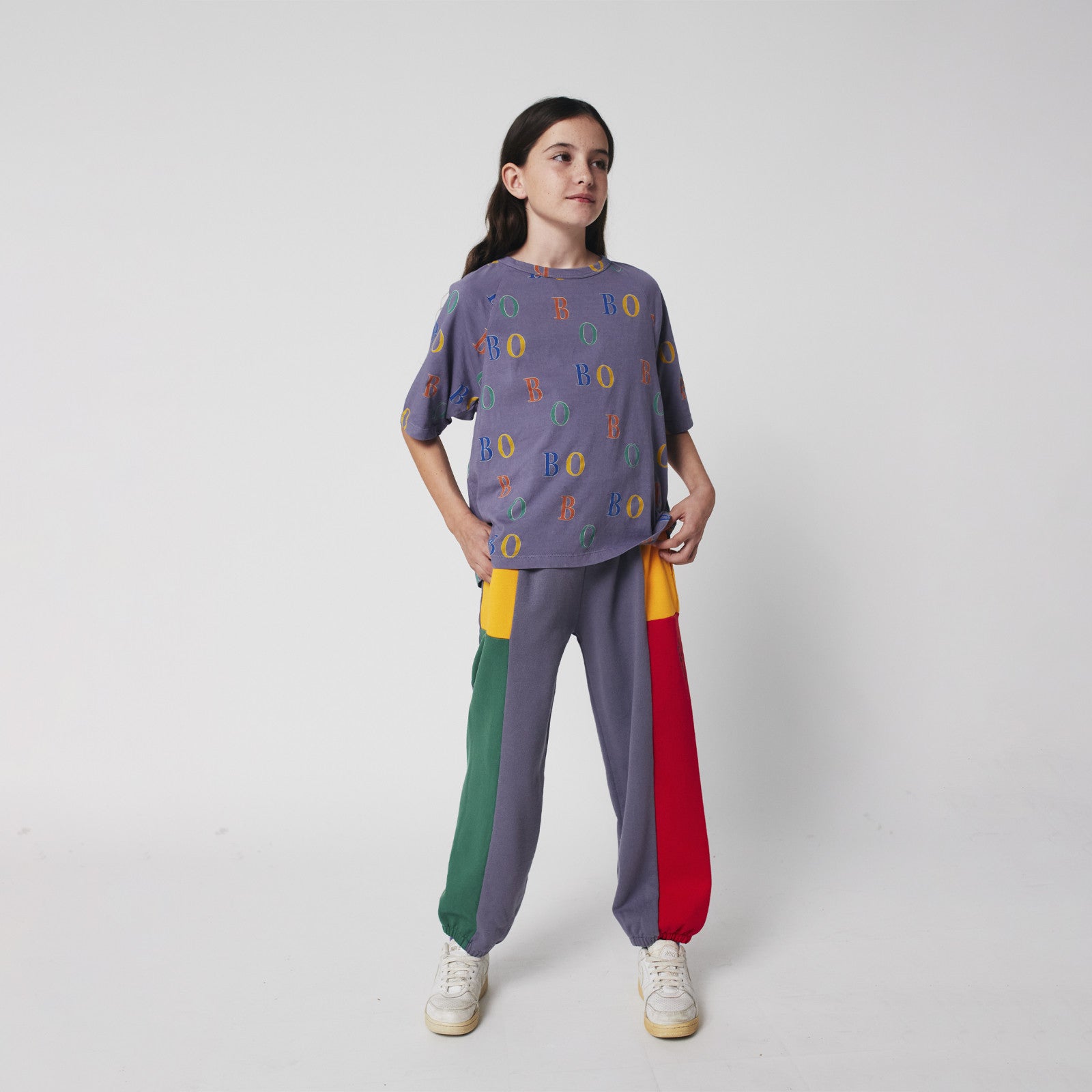 Pantalon de jogging Bobo Choses Color Block Multicolor