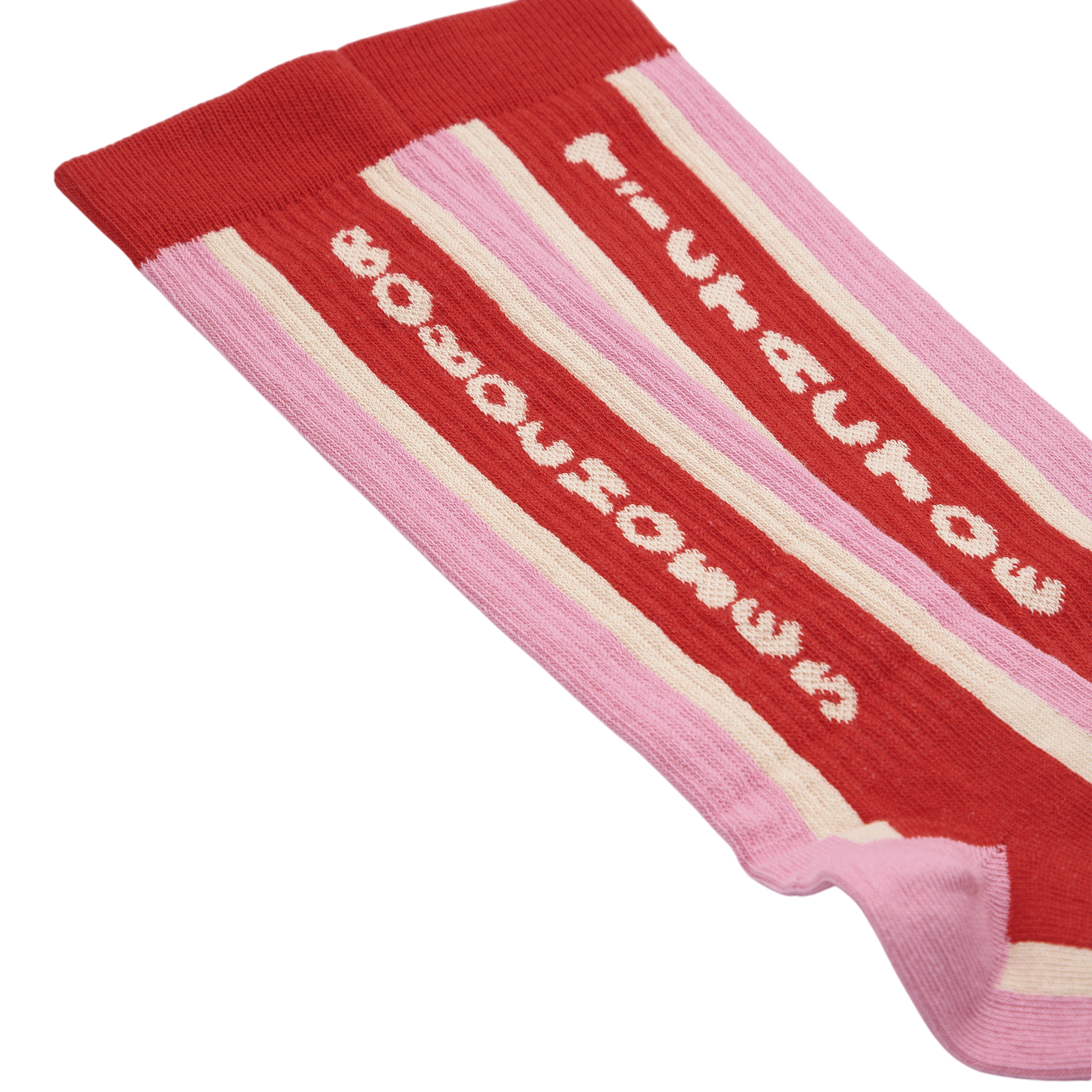 Socken Extra Lang Tic Tac Toe Pink