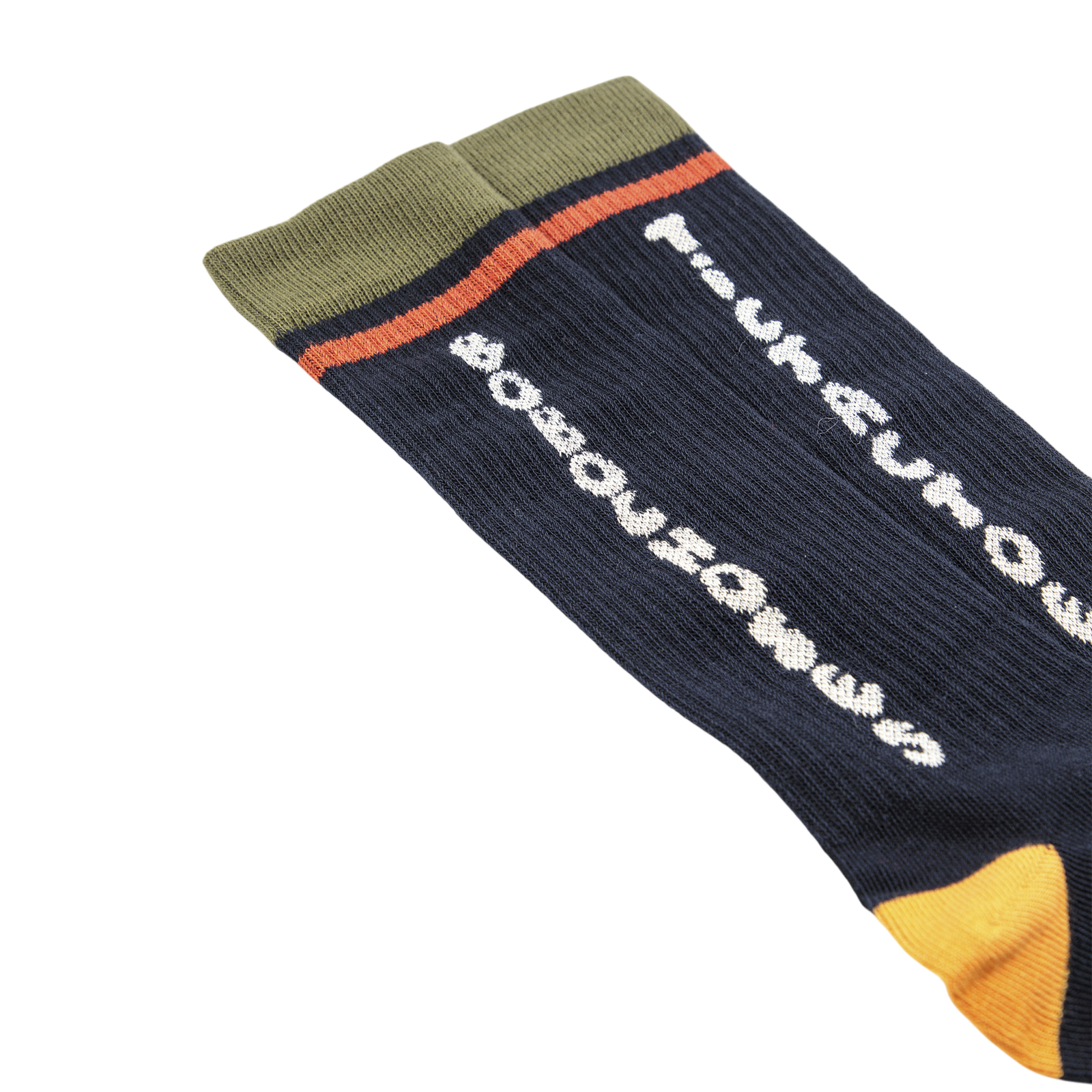 Socks Extra Long Tic Tac Toe Navy Midnight Blue