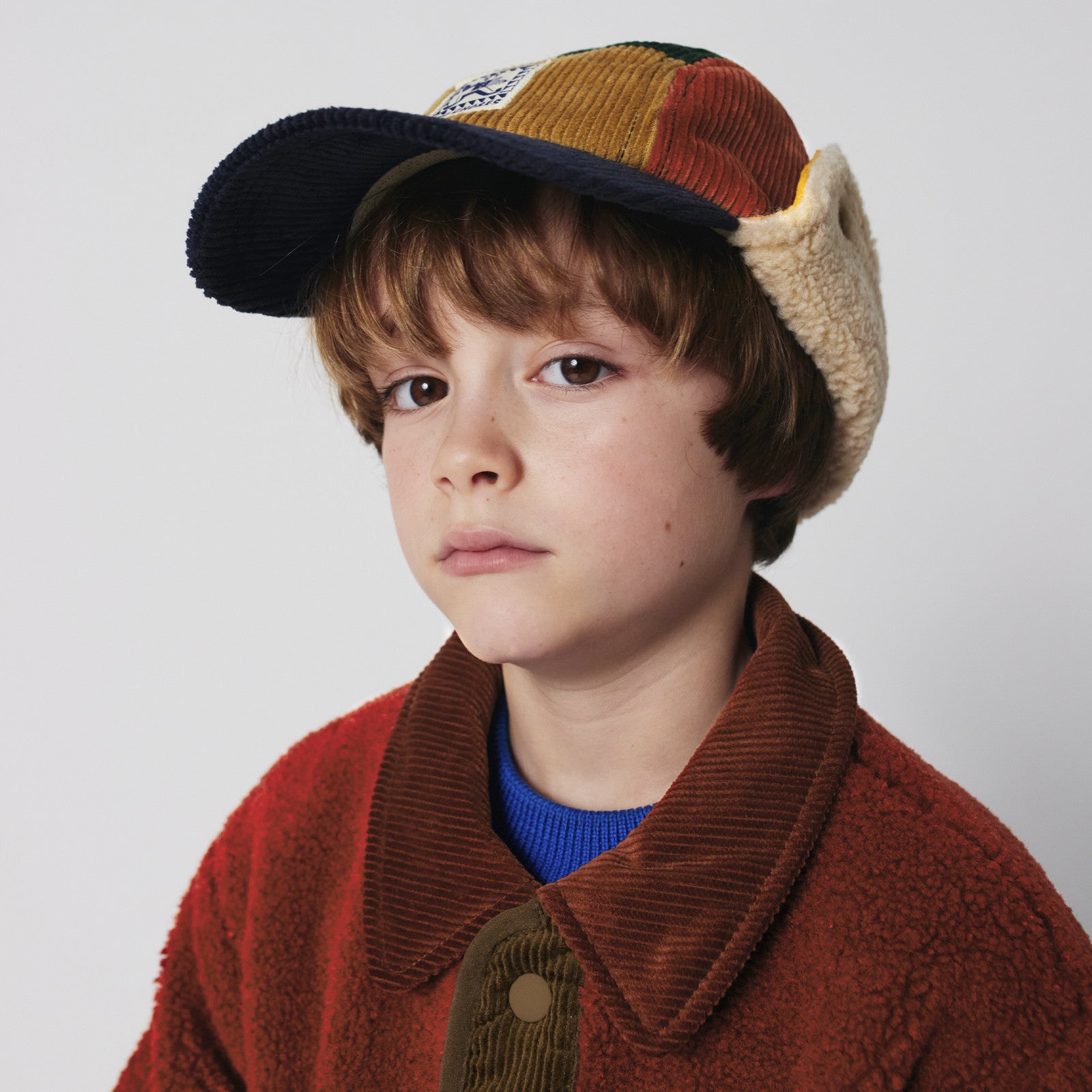 Cap Winter Mr Pencil Corduroy Multicolor