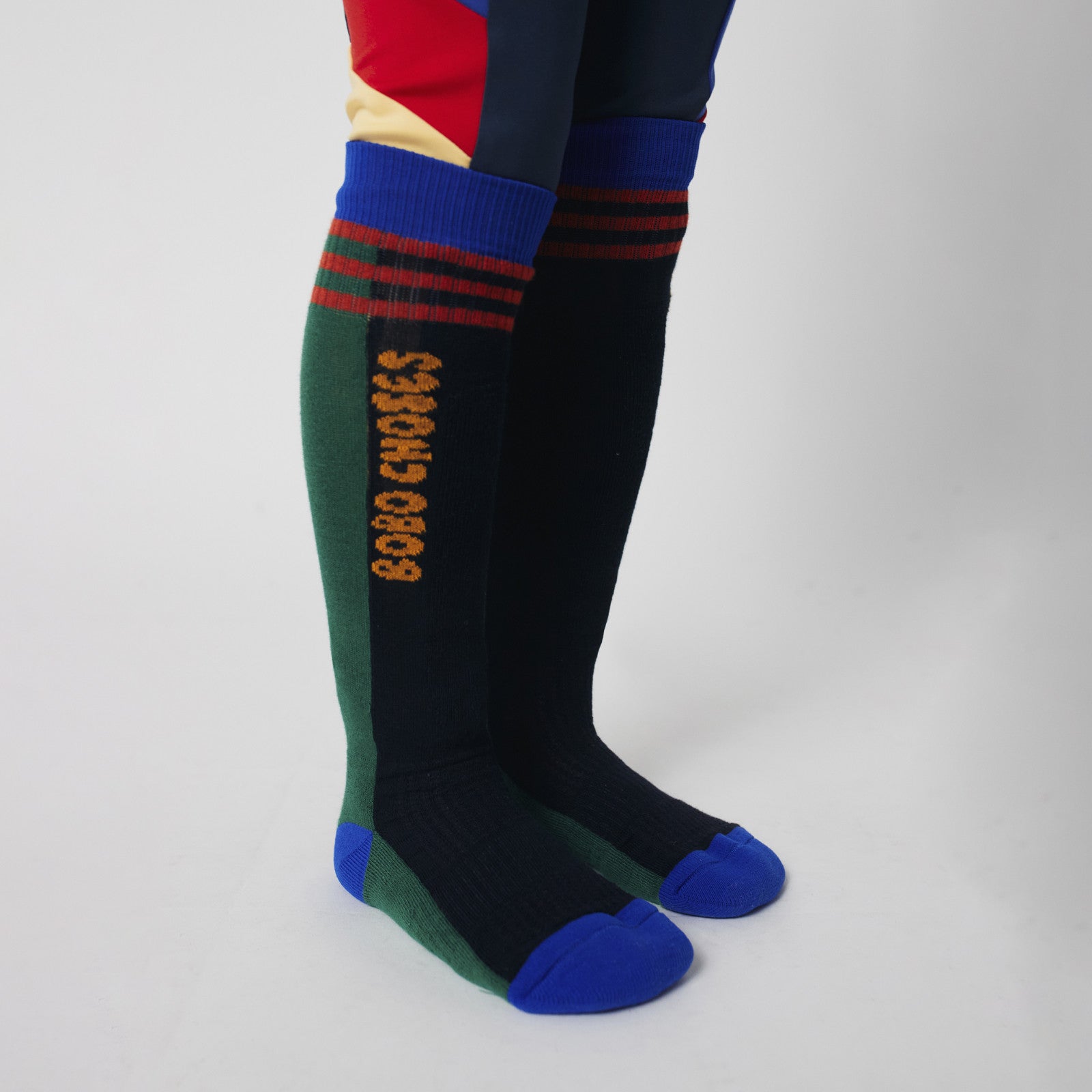 Bobo Choses Ski Long Socks Midnight Blue
